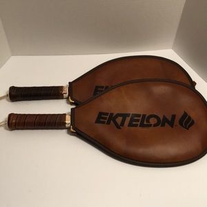 Ektelon Racquetball racks with case set of two xtra small